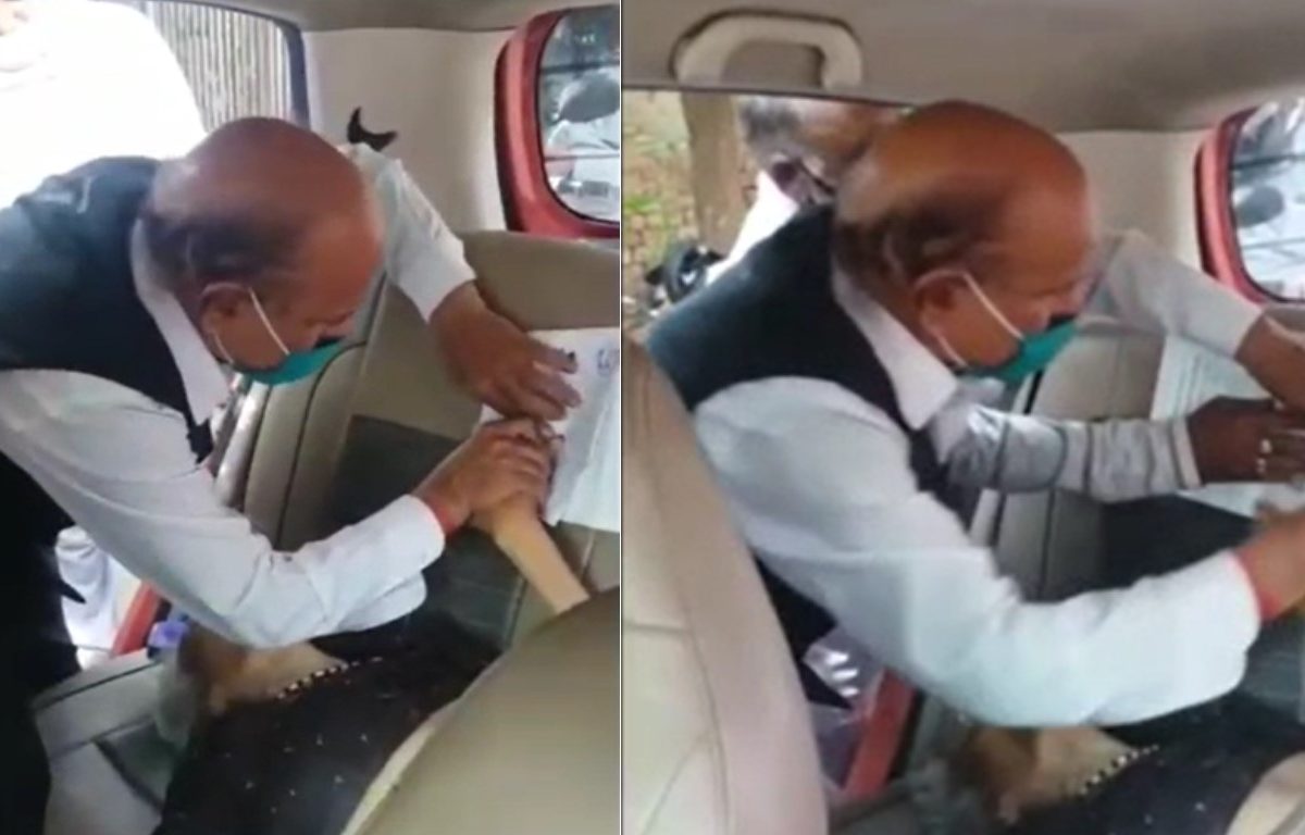 वृद्ध महिलेची संपत्ती हडपण्यासाठी वकिलाने केलं असं काही… VIRAL VIDEO ने फुटलं बिंग
