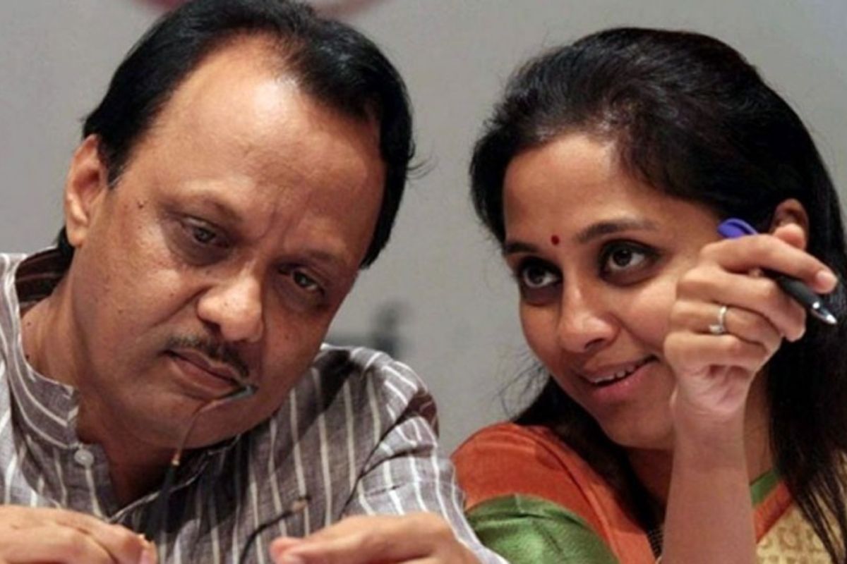 अजितदादांकडून सुप्रिया सुळेंचंं अभिनंदन