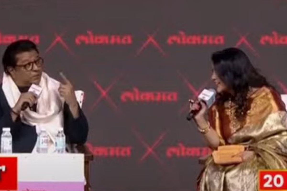 अमृता फडणवीस यांनी घेतली राज ठाकरेंची मुलाखत