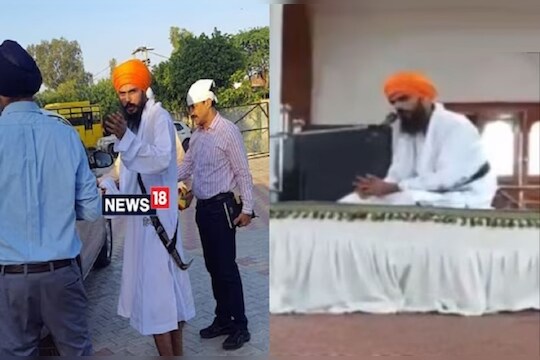 Amrutpal Singh : अटकेआधी रात्रभर गुरुद्वारात राहिला, सकाळी प्रवचन दिलं; 36 दिवसांनी पोलिसांच्या ताब्यात