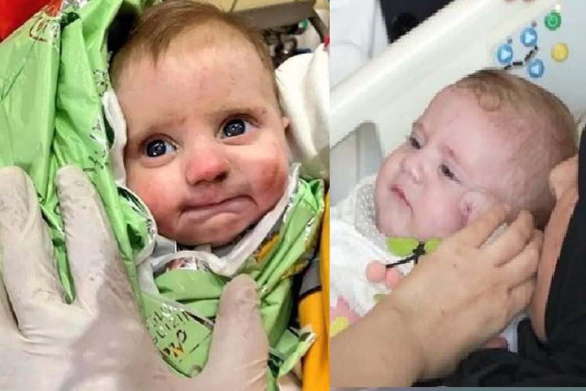 अखेर 54 दिवसांनी बाळाला मिळाली आईची माया, भूकंपानतंर 128 तास होतं ढिगाऱ्याखाली