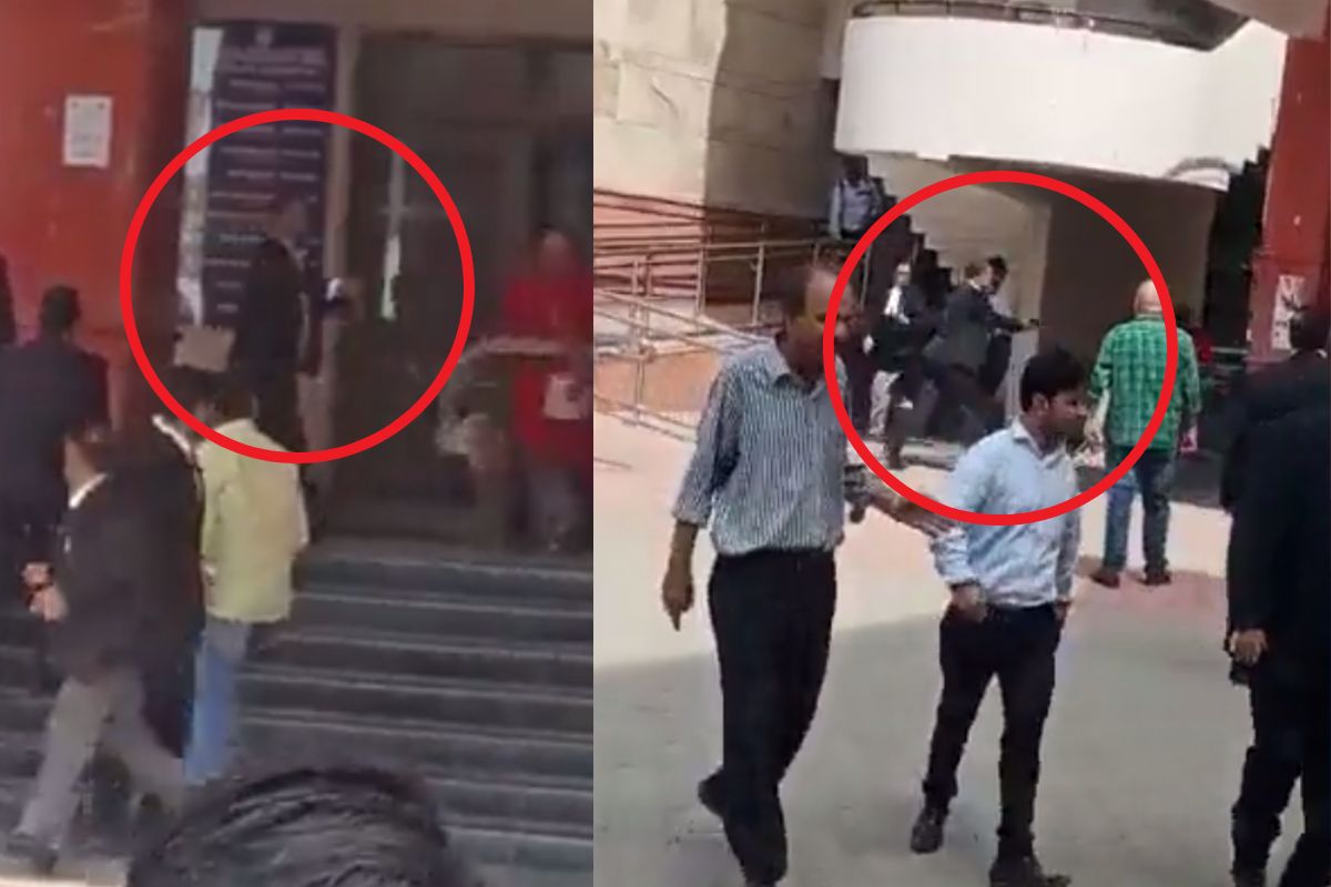 दिल्ली कोर्टातली घटना