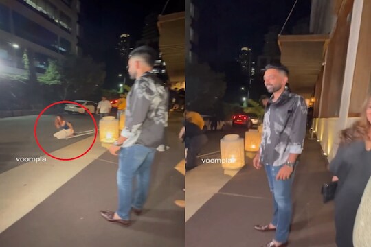  महिला अडखळून पडली, तरी पोज देण्यात बिझी होता स्टार क्रिकेटर, सोशल मीडियावर झाला ट्रोल