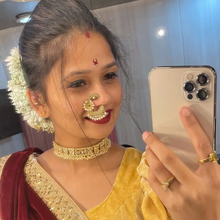 नुकत्याच एका मुलाखतीत गौतमी पाटीलनं तिला लग्न करायचं असल्याची इच्छा व्यक्त केली आहे.