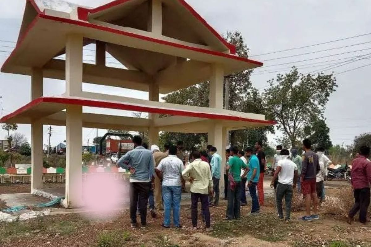 घटनास्थळावरचा फोटो