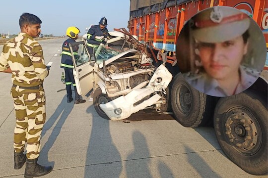 अपघातस्थळाचा फोटो