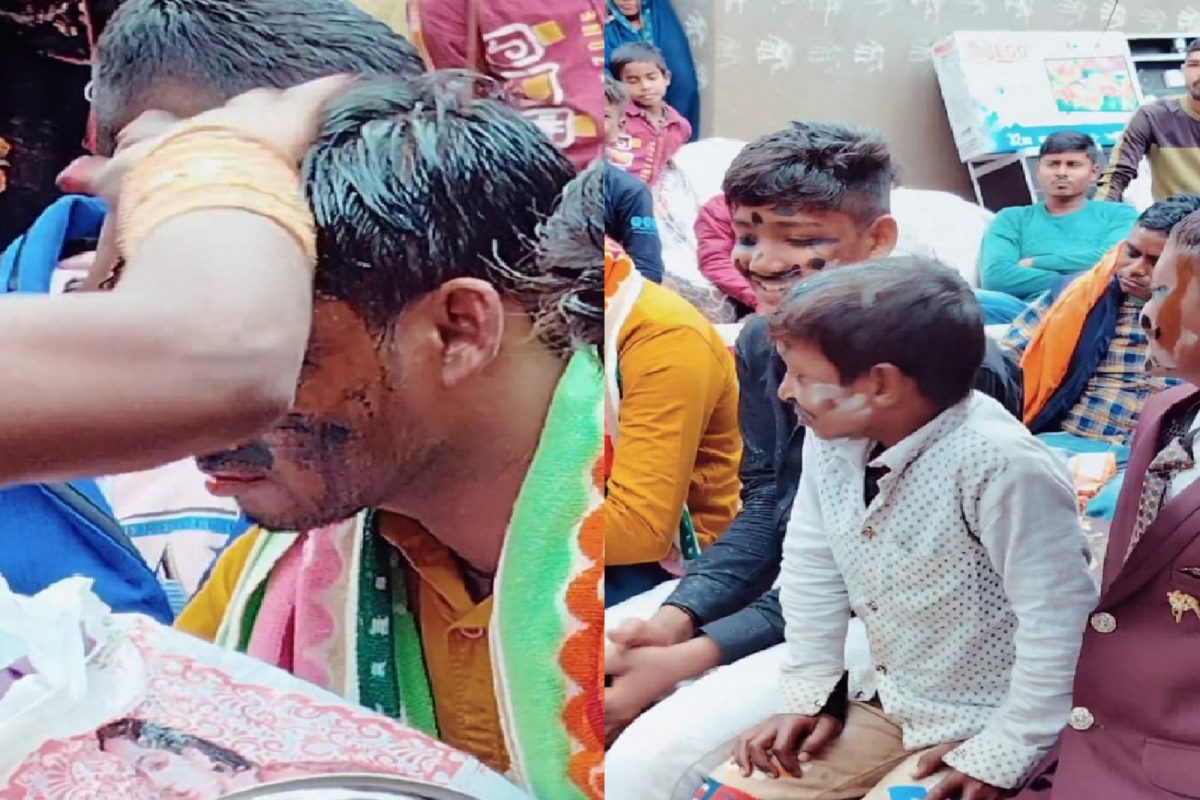 सासरी येताच जावयाची अशी अवस्था