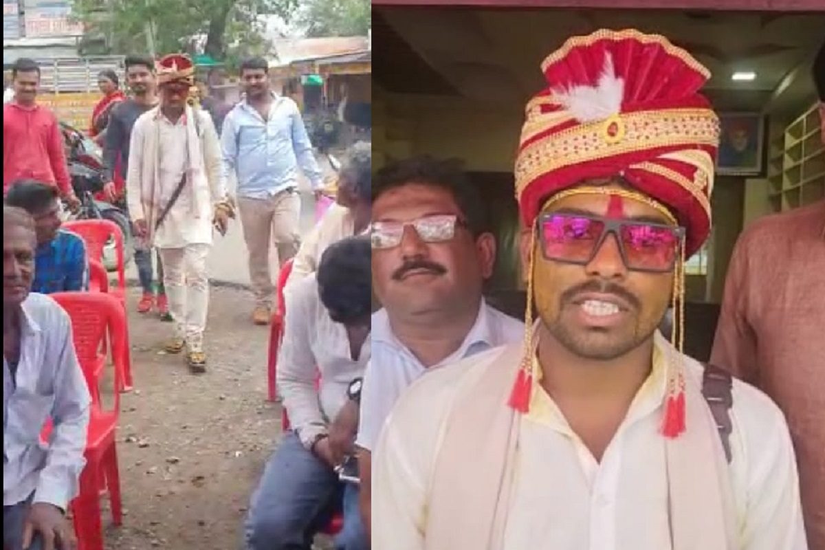 आधी PM मोदींची मन की बात, नंतर लग्न; हळदीच्या अंगाने नवरदेवही झाला सहभागी