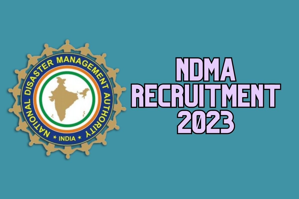 NDMA मध्ये तुमच्यासाठी नोकरीची सुवर्णसंधी