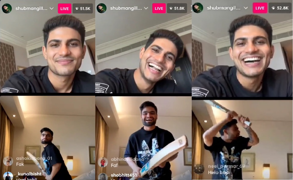 रिंकू सिंहने इंस्टाग्राम लाईव्हवर केली विराट कोहलीची मिमिक्री, Video पाहून आवरणार नाही हसू