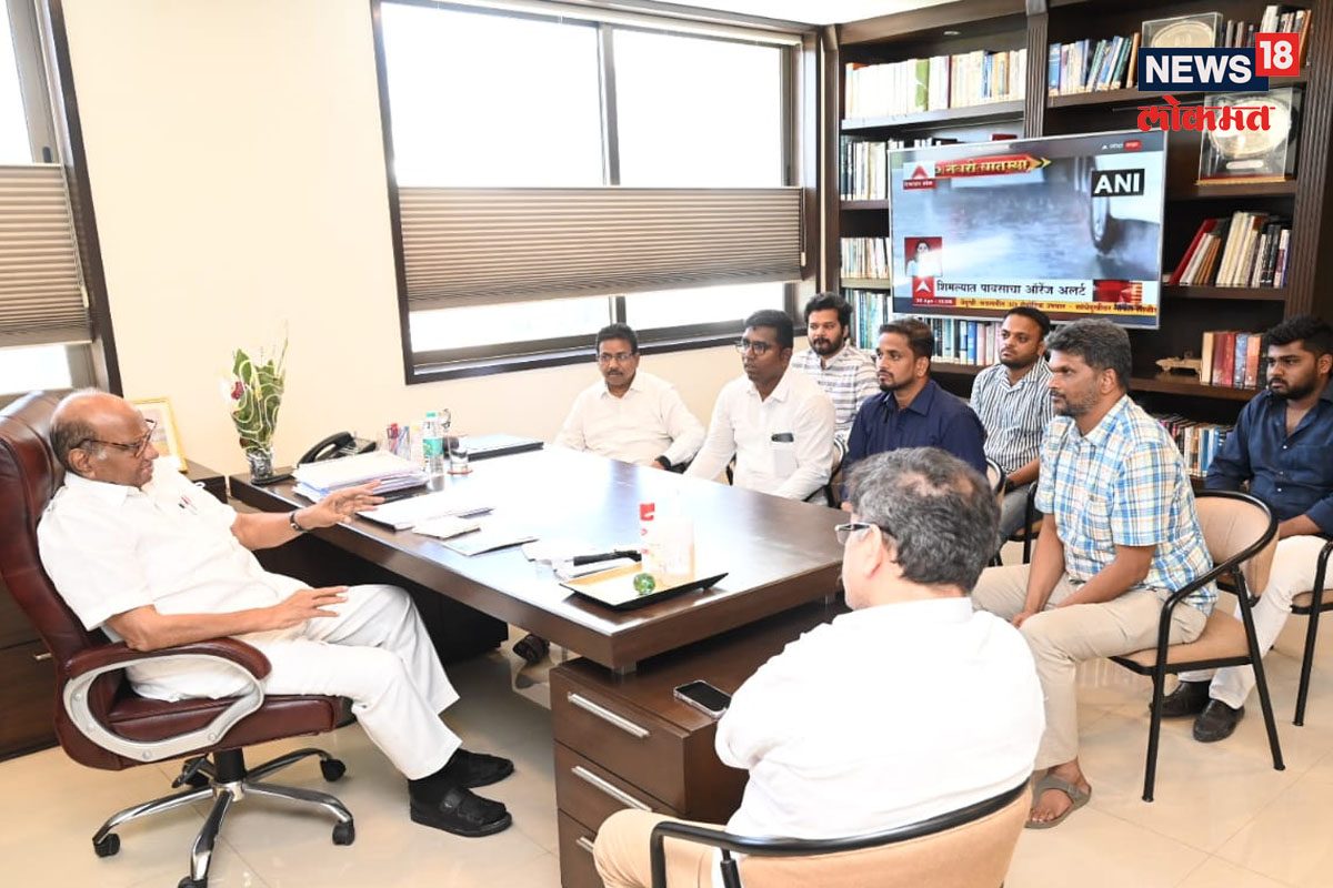 तुरुंगातून बाहेर येताच सत्यजीत चव्हाण पवारांच्या भेटीला