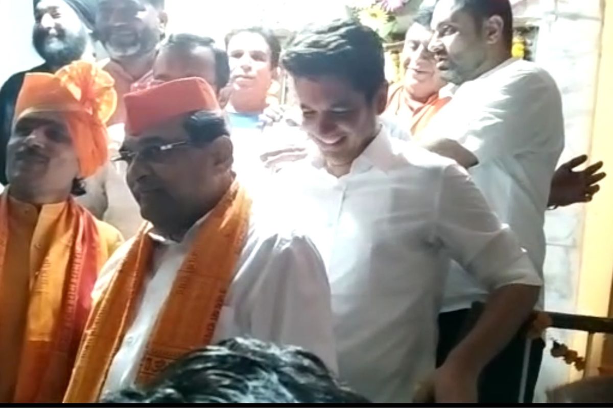 सत्यजीत तांबे राधाकृष्ण विखे पाटील एकत्र