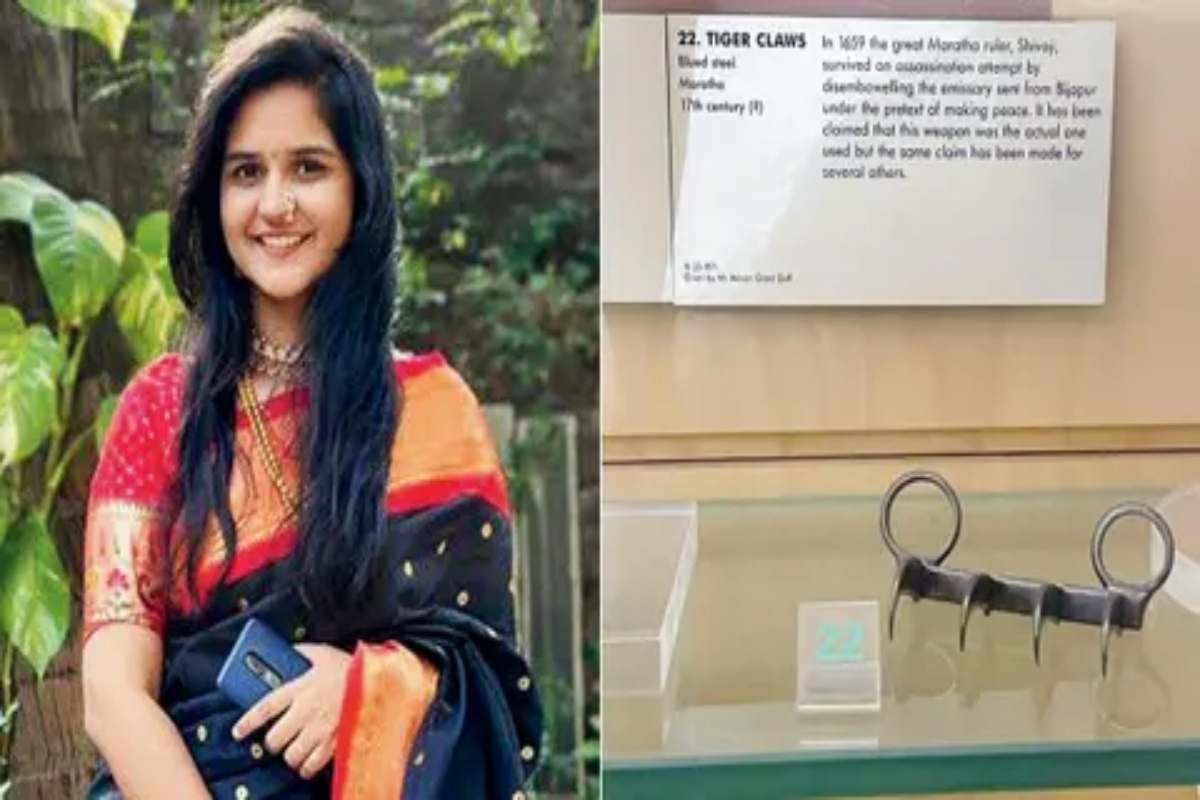 शिवाजी महाराजांचा 'तो' उल्लेख दिसताच मराठी मुलगी संतापली, लंडनच्या म्युझिअमला घ्यावी लागली दखल