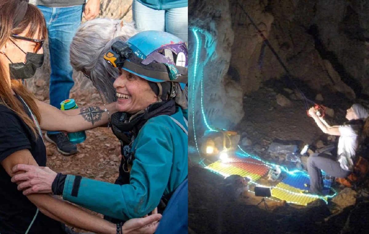 गुहेत 500 दिवस एकटी राहिली महिला, केला विश्वविक्रम; पाहा VIDEO