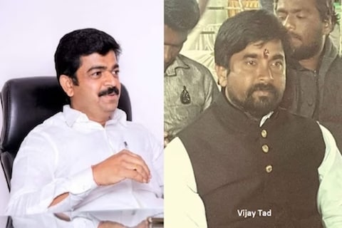 माजी नगरसेवक उमेश सावंत (डावीकडे)