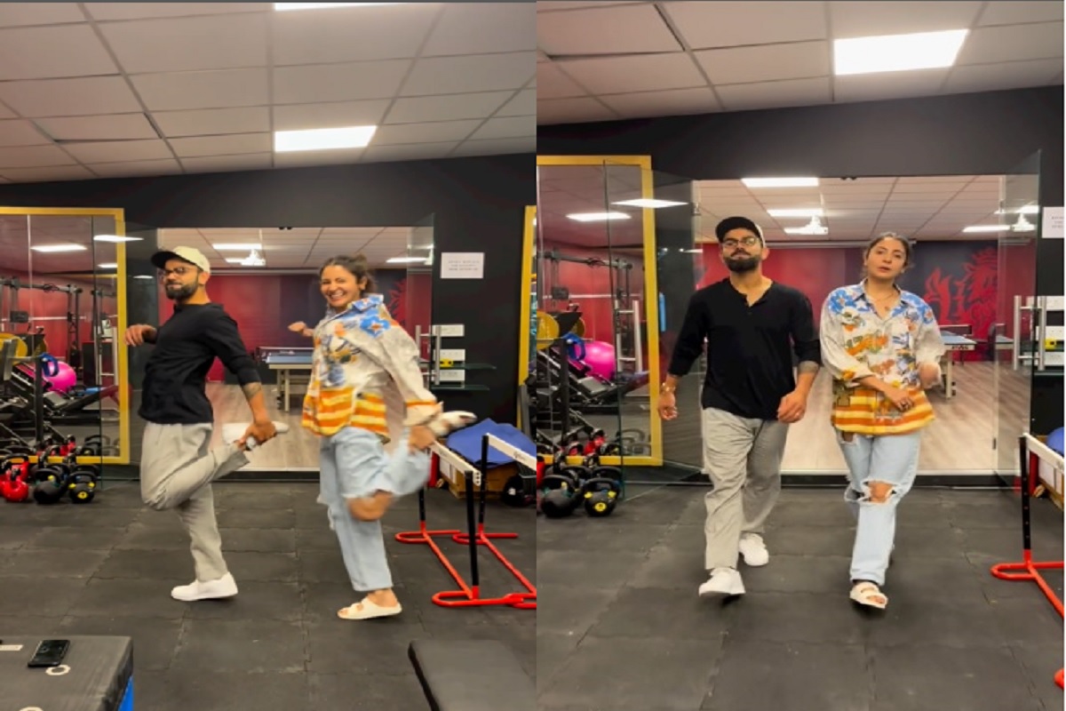 विराट अनुष्का पंजाबी गाण्यावर केला डान्स, पण शेवटी घडलेल्या प्रकाराने चाहते चिंतेत