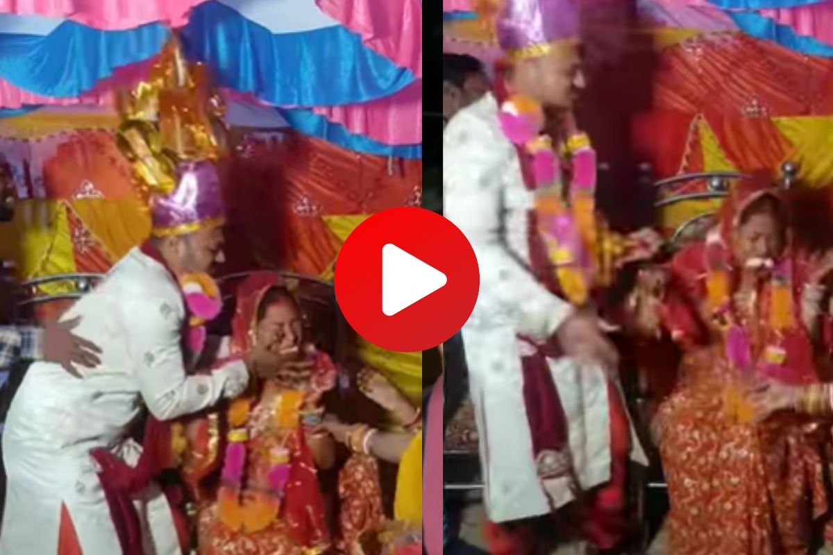 भर लग्नात नवरदेवाचं धक्कादायक कृत्य