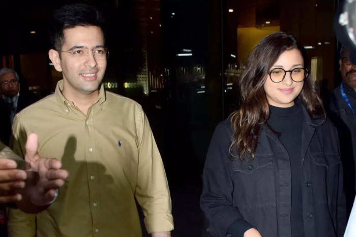 परिणीती चोप्रा आणि राघव चढ्ढा