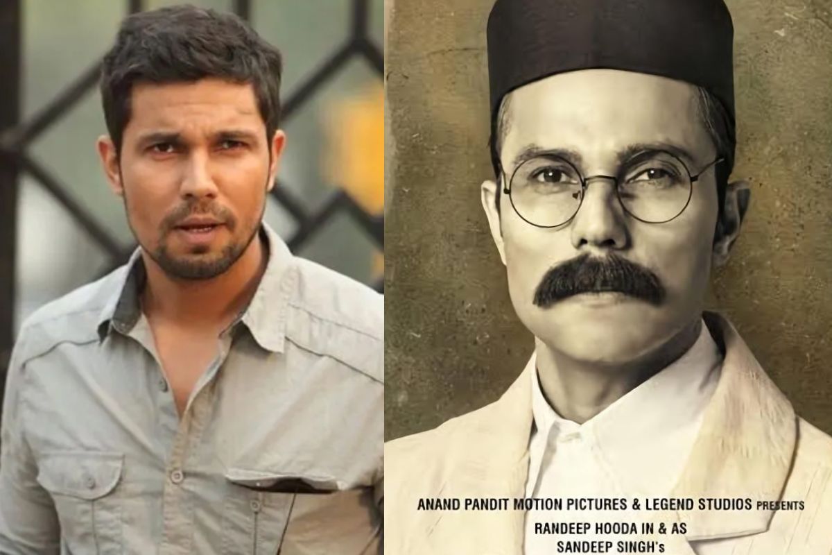 अभिनेता रणदीप हुडा त्याच्या आगामी 'स्वातंत्र्यवीर सावरकर' या चित्रपटामुळे चर्चेत आहे.