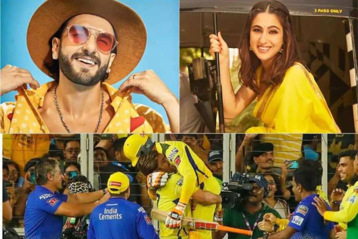 सारा अली खान ते रणवीर सिंग CSK च्या विजयानंतर सेलेब्सनी व्यक्त केला आनंद