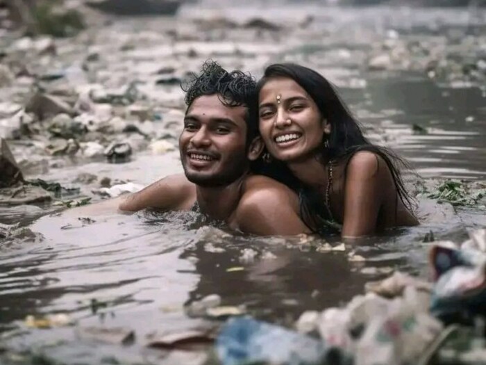 बहुतेकांनी हे फोटो फेक असल्याचं म्हटलं आहे. हे फोटो AI मार्फत बनवण्यात आल्याचं म्हटलं आहे.  तुम्हाला या फोटोबाबत काय वाटतं ते आम्हाला आमच्या सोसल मीडियाच्या कमेंट बॉक्समध्ये नक्की सांगा. (फोटो: Twitter/@charsi050993)