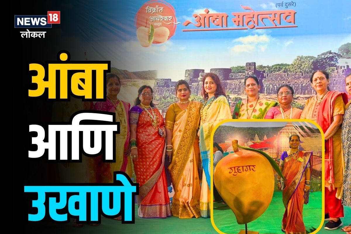 ‘आंब्याची नक्षीदार नायलॉनची साडी, आमचे हे म्हणतात तू दिसतेस कमी जाडी’, असाही आंबा महोत्सव, VIDEO