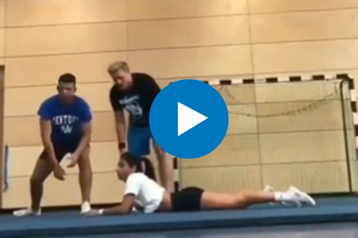 डान्स प्रॅक्टिस करतानाचा Shocking Video