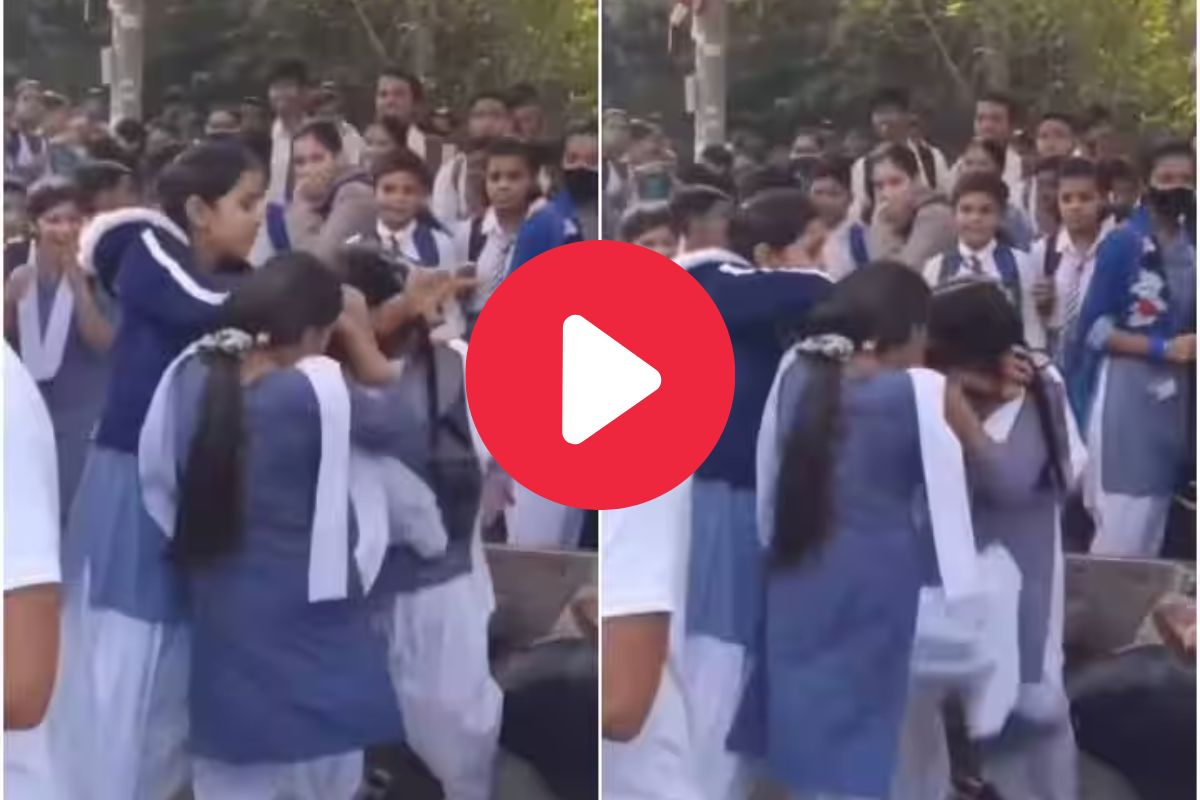 बॉयफ्रेंडवरुन रस्त्यावरच भिडल्या मुली