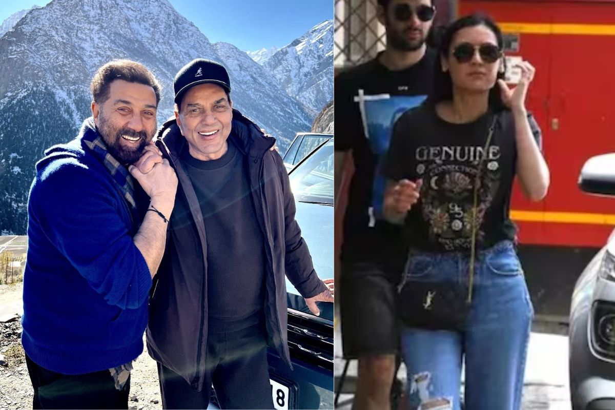 सनी देओलचा मुलगा आणि होणाऱ्या सूनेची लंच डेट