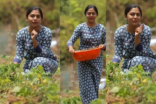 मृण्मयी देशपांडे महाबळेश्वरमध्ये करतेय शेती 