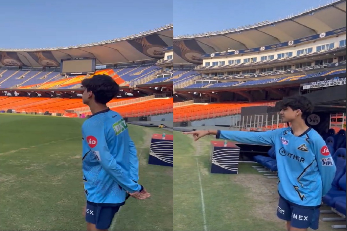आशिष नेहराच्या मुलाने केली वडिलांची नक्कल, गुजरात टायटन्सने शेअर केला Video