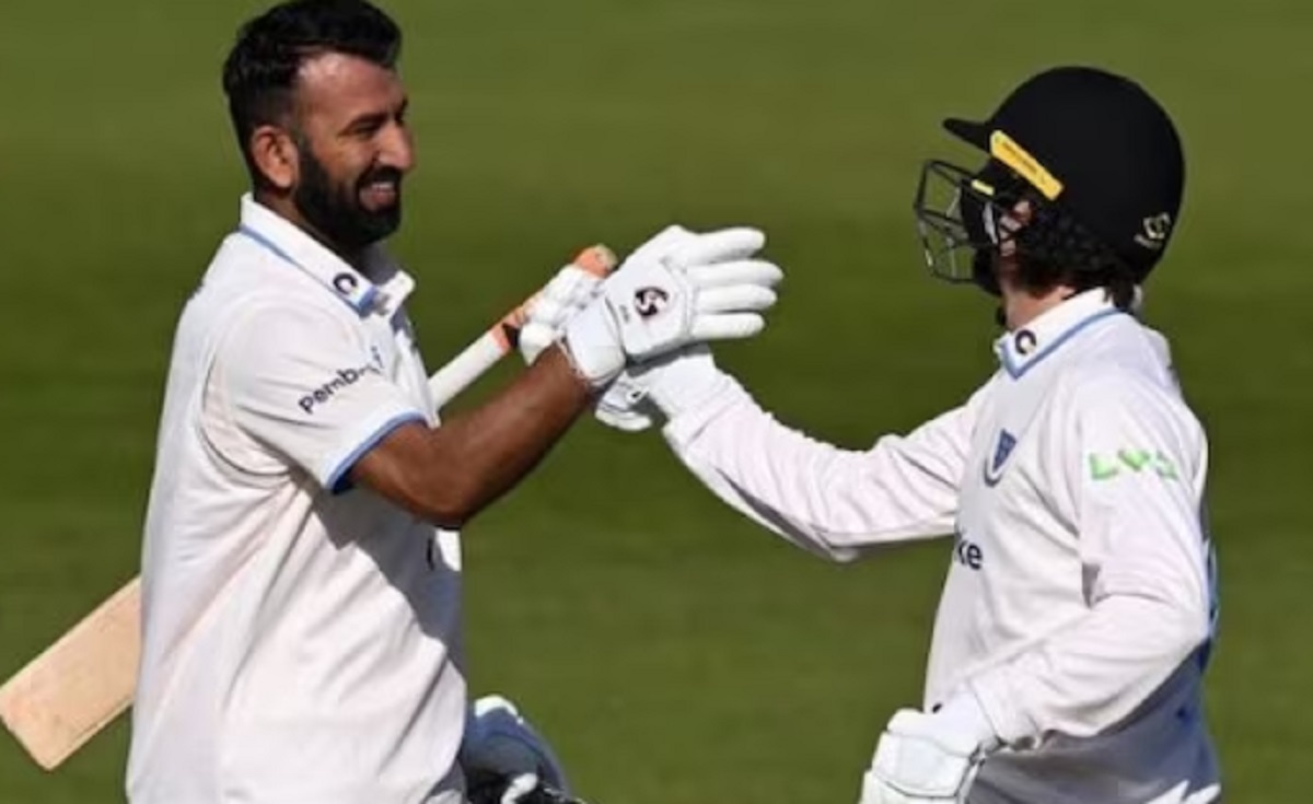 cheteshwar pujara in county cricket