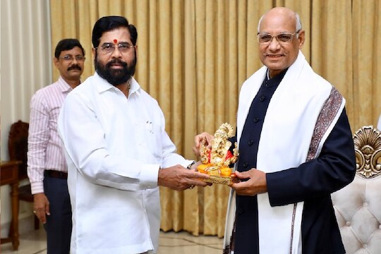 मुख्यमंत्री एकनाथ शिंदे आणि राज्यपाल