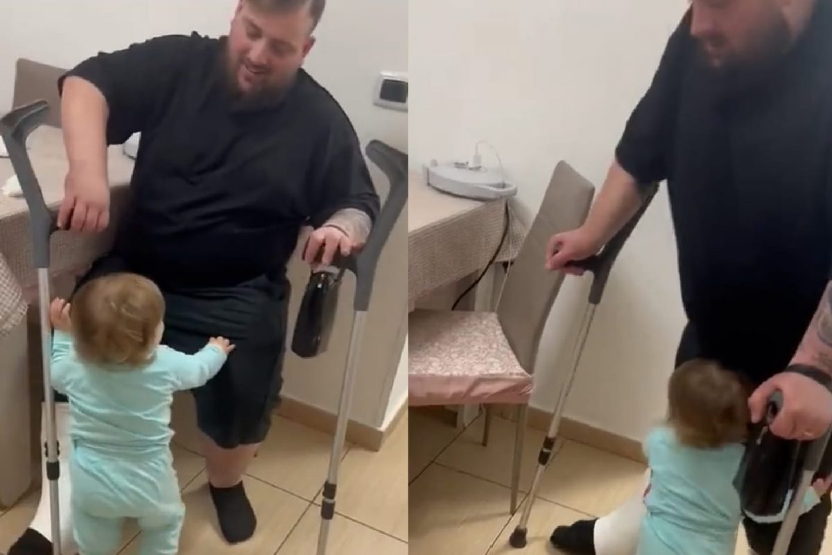 बापलेकीचा व्हिडीओ व्हायरल