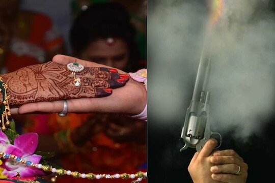 लग्नातील गोळीबारात चिमुकलीचा मृत्यू 