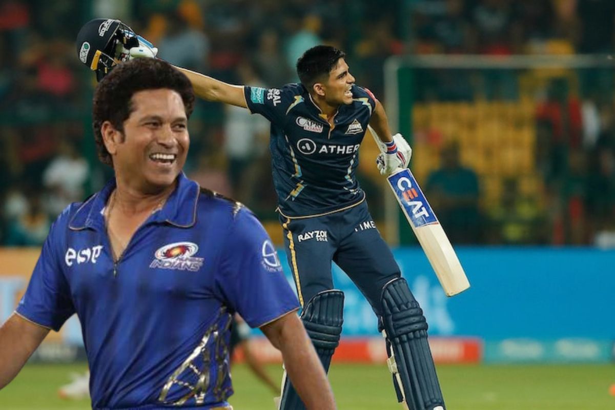 गिलचं शतक, सचिन खूश