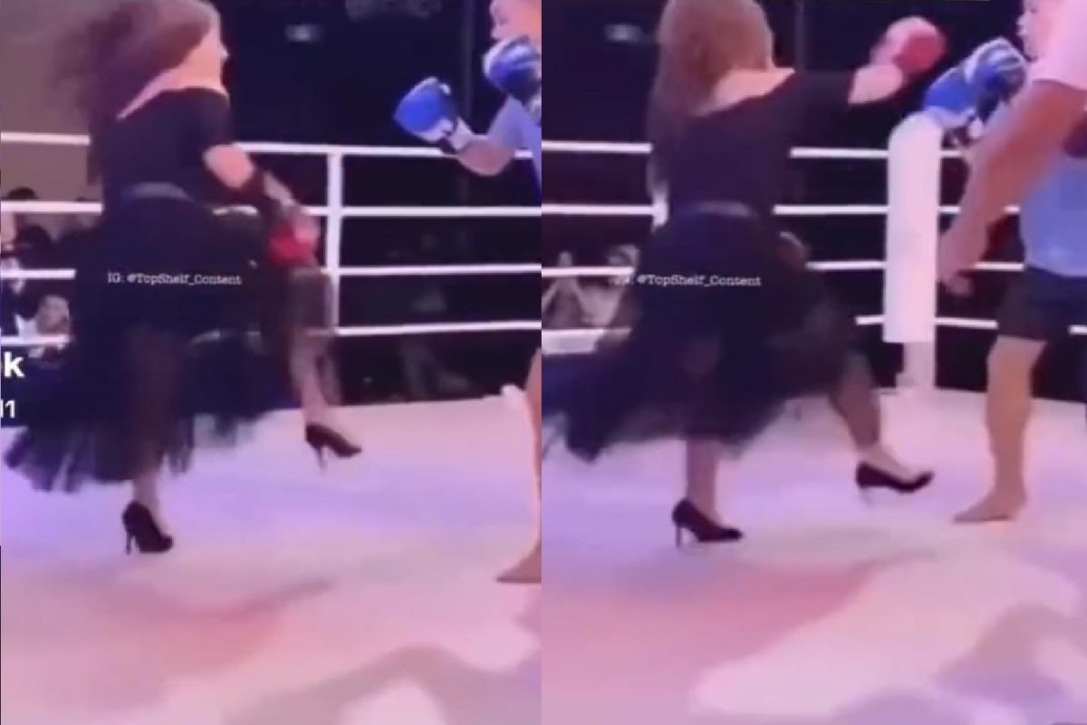 नवरा-बायकोची बॉक्सिंग