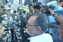 हुसेन दलवाई त्र्यंबकेश्वर मंदिराच्या प्रवेशद्वारावर, समोर सुरक्षारक्षक, पुढे काय घडलं? Video