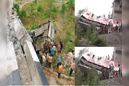 जम्मू काश्मीर अपघात