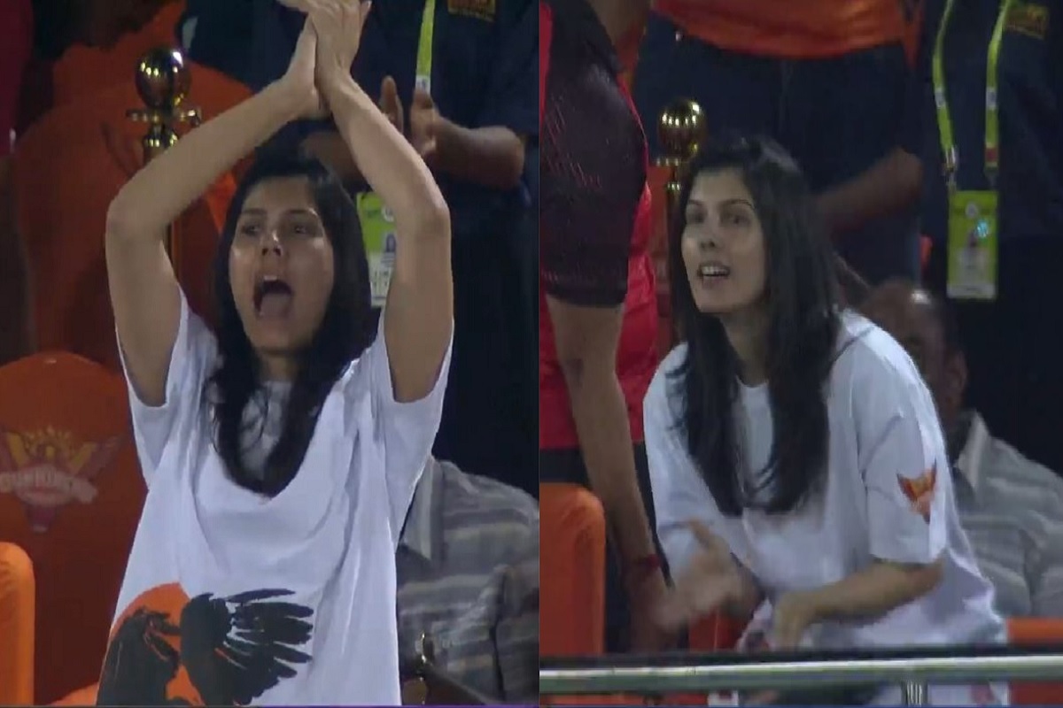 हैदराबादच्या परफॉर्मन्सवर मालकीण बाई खुश, स्टॅन्डमध्ये उभे राहून केला जल्लोष