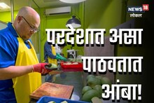 परदेशात आंबा कसा पाठवला जातो तुम्हाला माहितीये का? पाहा Video