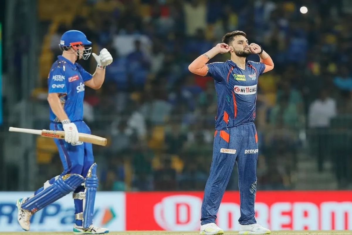 मुंबई इंडियन्सच्या खेळाडूंनी नवीन उल हकला केलं ट्रोल