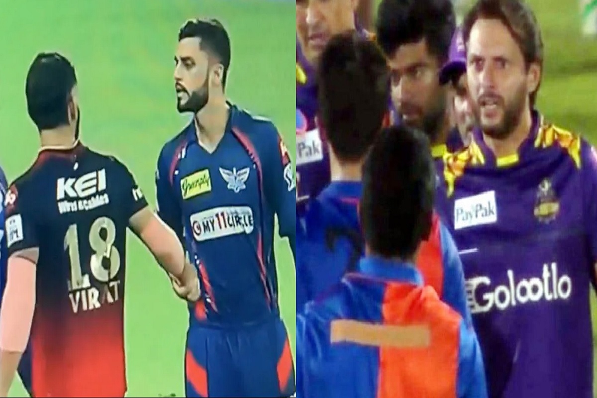 विराटशी वाद घालणारा नवीन उल हक कोण? शाहिद अफ्रिफीसोबत ही केलेलं भांडण