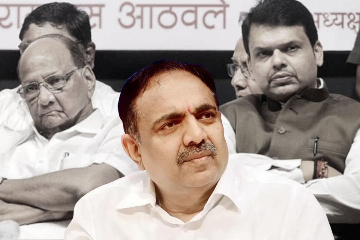 फडणवीसांचा शरद पवारांच्या राजीनाम्यावर निशाणा, जयंत पाटलांचं प्रत्युत्तर