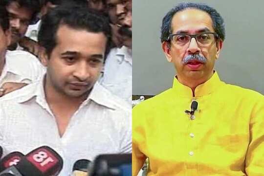 नितेश राणेंची उद्धव ठाकरेंवर टीका