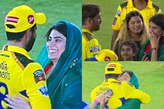 IPL Final : मॅच जिंकताच जड्डूला रिवाबाची जादू की झप्पी; VIDEO VIRAL
