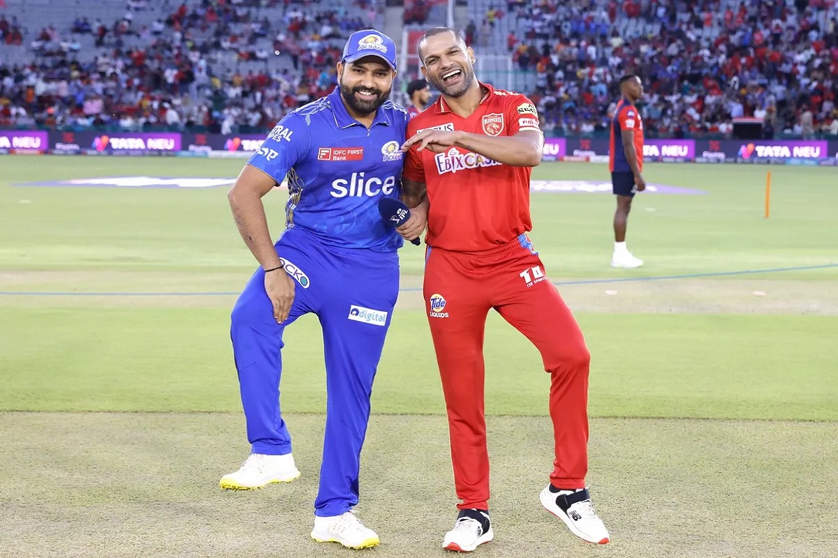 टॉस रोहित शर्माने जिंकला पण निर्णय पंजाबच्या कर्णधाराने घेतला, रोहितच्या या कृतीने मैदानावर पिकला हशा