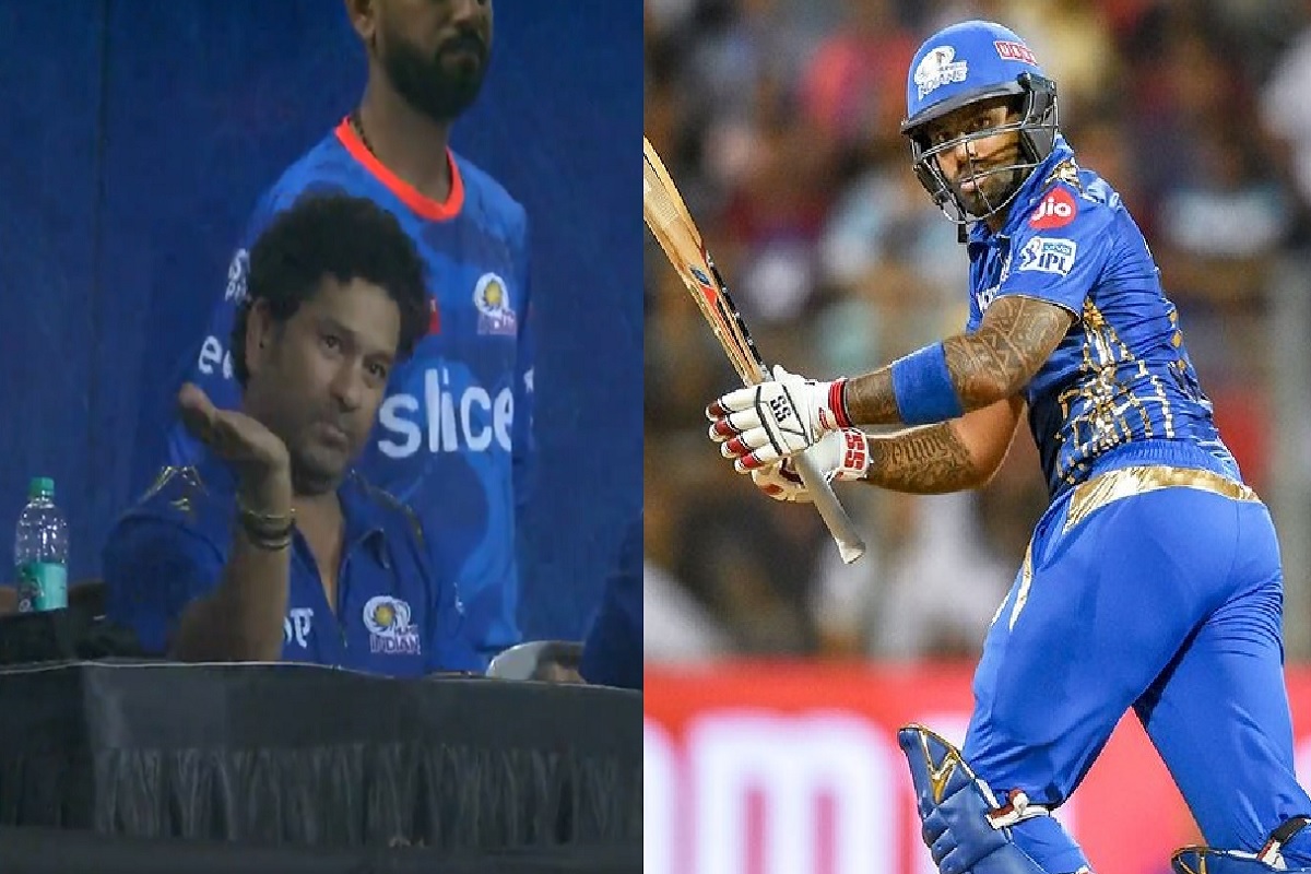 सूर्याचा Six पाहून क्रिकेटचा देव ही भारावला, दिली अशी रिअॅक्शन