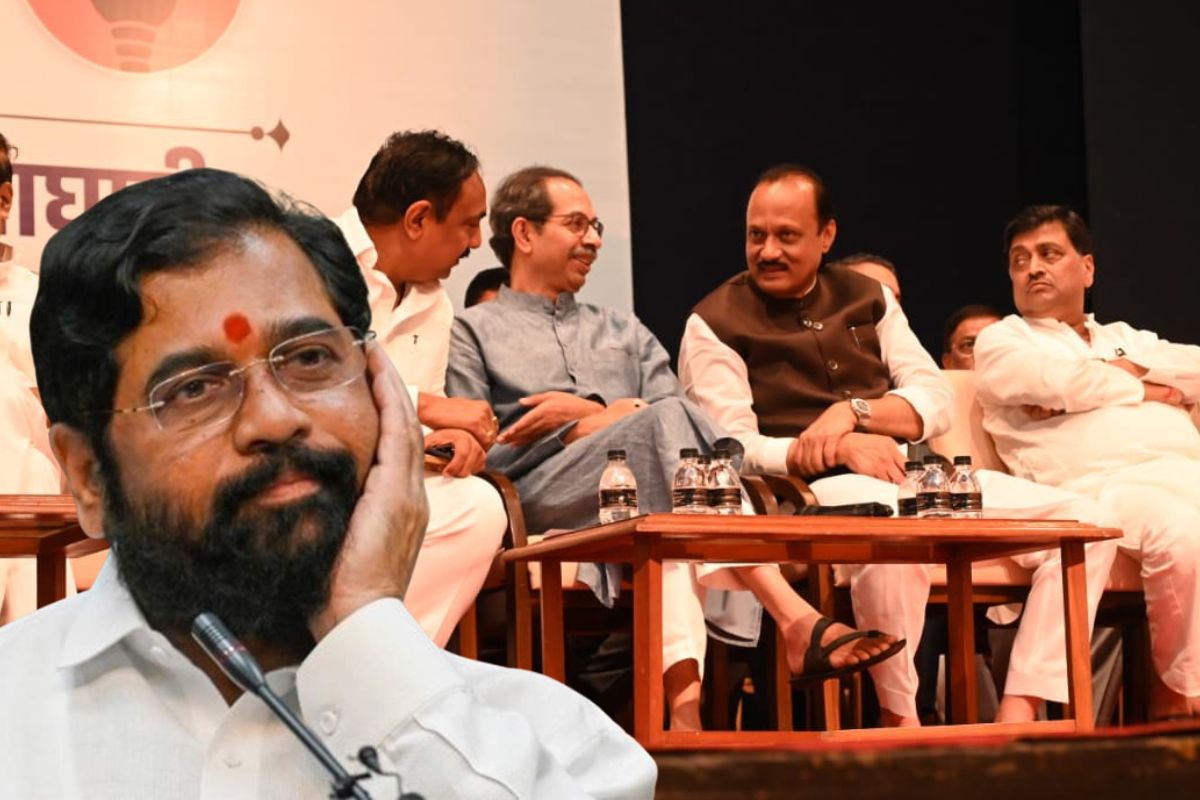 मुख्यमंत्रिपदावरून महाविकासआघाडीत रेस, शिंदेंचा टोला