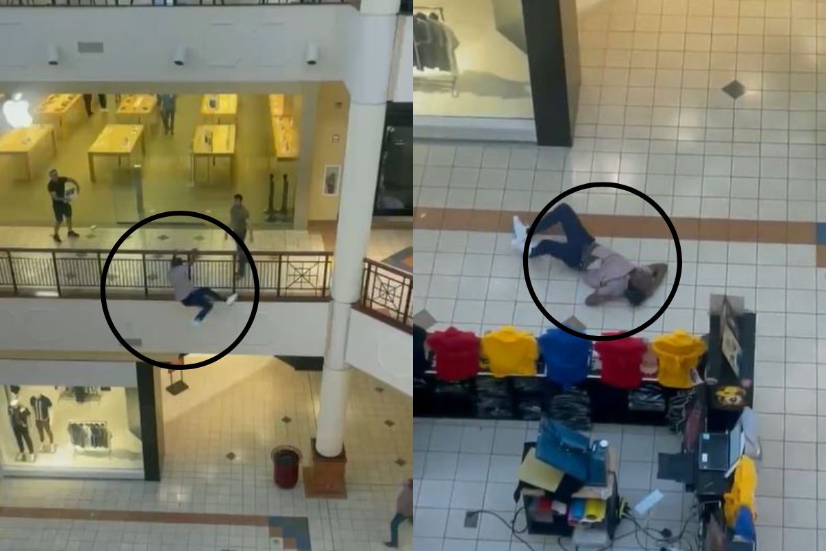 दुसऱ्या मजल्याहून पडला अन् ..